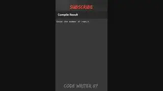 c++pattern program tutorial video || 
