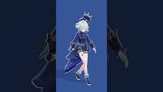 Furina dancing the Pikuniku Dance 💖💕 