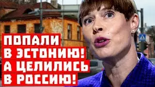 Внезапно! Целились в Россию, а прилетело Эстонии!
