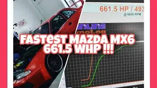 Mazda MX6 Drag Car Project
