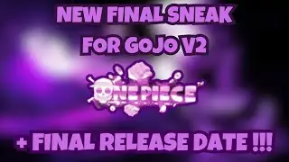 ALL SNEAKS AND INFORMATION + RELEASE DATE OF THE NEW GOJO V2 IN AOPG