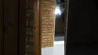 Если кривой откос не бяда сделайте его ещё кривей 