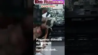 PROCESSOR DI DOUBLE TIP AJA BIAR woowww