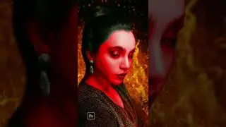 Photomanipulation effect with animation background#graphicdesign #adobephotoshop #photomanipulation