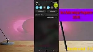 Samsung Galaxy S22 Ultra : How to disable moving up S Pen gesture for DECO PIC