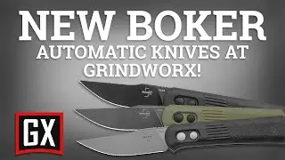 New Boker Automatic Knives at Grindworx | January 2023