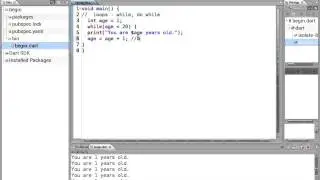 16 Learn to Program in Dart:  while, do while
