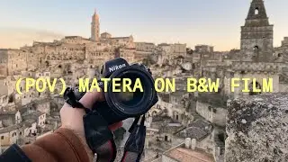 POV Matera on B&W film