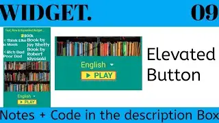 How To Implement Elevated Button to the Flutter Application |Flutter Tutorial | Flutter Widget |2021