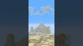 Minecraft Desert Temple Transformation! #minecraft #minecraftbuilding #gaming #buildtips #how2build