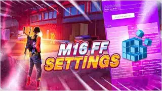 This Settings gives 100% Aimlock  l M16 FF Settings 