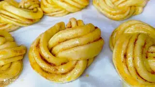 БУЛОЧКА С КОРИЦЕЙ.Вкуснейшие булочки,каторые наполнят ваш дом араматом