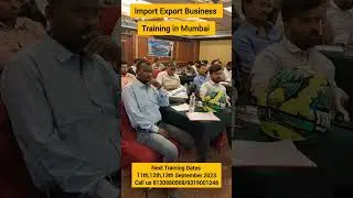 Import Export Business Training in Mumbai| Export and Import Business | ✅ Save The Date
