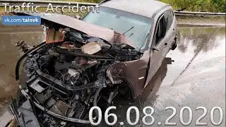 Подборка аварии ДТП на видеорегистратор от 06.08.2020 год