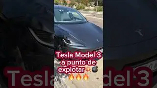 #Tesla a punto de explotar💣💥🔥