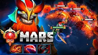 Мид МАРС 30 тир Дота Плюс - Mid Mars Dota 2
