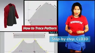 Part 4-5: How to Trace Pattern from Photos in CLO