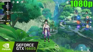 GTX 1660 SUPER | Genshin Impact Patch 3.2 - 1080p