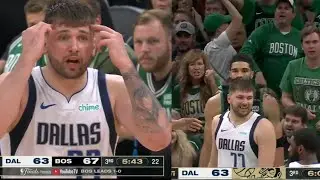 LUKA DONCIC VISIBLY UPSET AFTER JAYSON TATUM KEPT DEFLECTING HIS PASSES!