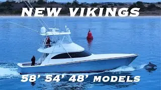 3 Brand New Viking Yachts Headed South