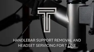 Handlebar Support Removal And Headset Servicing For T Line