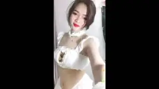 Nice Booty White Panties Dancing / Классная попка в белых трусиках танцует