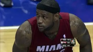 LeBron James Full Highlights at 76ers - 25 Points 13 Assists (2013.10.30)