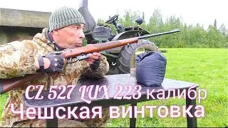 ЧЕШСКИЙ КАРАБИН ПОКАЗАЛ КУЧНОСТЬ ХУЖЕ ЧЕМ ЛОСЬ 145 / ПРОВЕРКА НА ВШИВОСТЬ CZ 527 LUX 223 КАЛИБР.