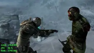 GeForce GTX 1060 -- Intel Celeron G3900 -- Dead Space 3 FPS Test