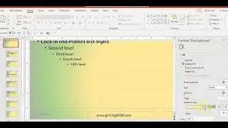 PowerPoint Master Slides and Templates