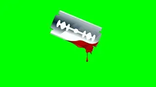 Blade effect video green screen/ blood effect video green screen new.2021