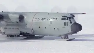 Jaw-Dropping View of the US Air Force's Ski Airplane!