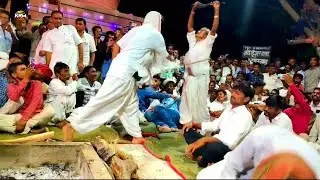 एक सात 15भोपा का नृत्य//डग डग बाजे डाकलो मां काली//सिंगर थानाराम मायल//धिरा बाबा के मिंदर पर
