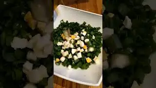 салат из зелёного лука