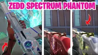Spectrum Phantom Skin Showcase (Zedd Phantom) - Valorant Spectrum Skins
