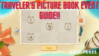 |Genshin Impact| New Event!! Traveler's Picture Book Event Guide!!