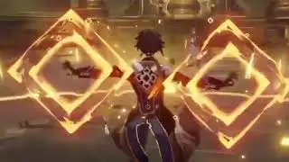 The World of Best Battle. (Genshin Impact, Zhong Li vs Childe)