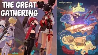 Fleeting Colors in Flight: The Great Gathering dialogue (English Dub) | Genshin Impact