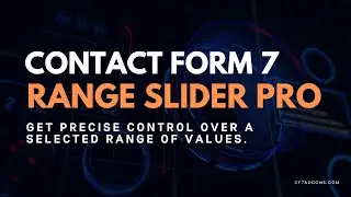 Range Slider Pro for Contact Form 7 | Advanced & Customizable Sliding Control