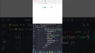 Reactjs material ui slider (with icon) component #reactjs #shorts #materialui #slider #icons