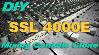 DIY SSL 4000E Mixing Console CLONE,  Analog mixing