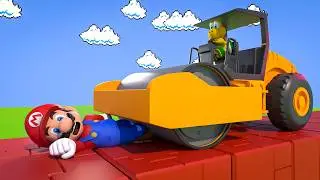 Mario eats a weird mushroom! Best animations 🍄😁