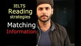 IELTS | Reading Strategies | Information Matching