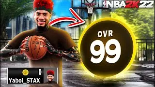 I UNLOCKED 99 OVERALL With 0 VC SPENT On NBA 2K22! (Part 1) HOW TO GET TO 99 OVR IN A DAY!