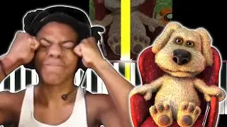Talking Ben - Meme Song (ISHOWSPEED) - EASY Piano tutorial