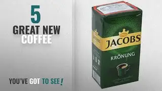 Top 10 Jacobs Coffee [2018]: Jacobs Kronung Coffee, 17.6-Ounce Vacuum Packs (Pack of 3)