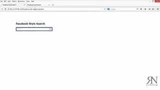 Facebook Style Search (Part 1-4) - HTML & CSS