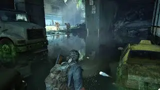Joel vs 2 Bloater's Fight - The Last Of Us Part 1