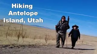 Hiking on ANTELOPE ISLAND, UTAH, OUTDOOR VITALS Jacket Review