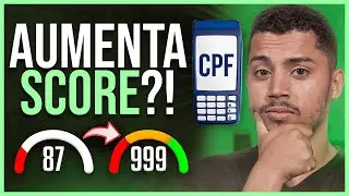 MÁQUINA de CARTÃO no CPF AUMENTA SCORE de CRÉDITO? MITO ou VERDADE? | #MCBresponde